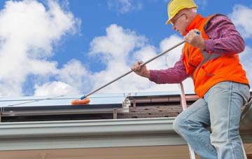 South Harefield soft wash roof cleaning